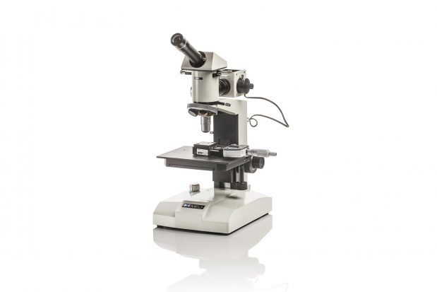Meiji Microscope with eyepiece, mic stage & assembly